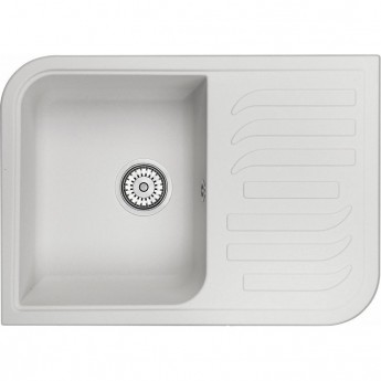 Кухонная мойка GRANULA GR-7001 арктик (белые) Кухонная мойка GRANULA GR-7001 арктик (белые)