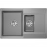 Кухонная мойка GRANULA ESTETICA ES-7808 алюминиум Кухонная мойка GRANULA ESTETICA ES-7808 алюминиум
