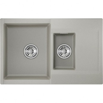 Кухонная мойка GRANULA ESTETICA ES-7808 базальт Кухонная мойка GRANULA ESTETICA ES-7808 базальт
