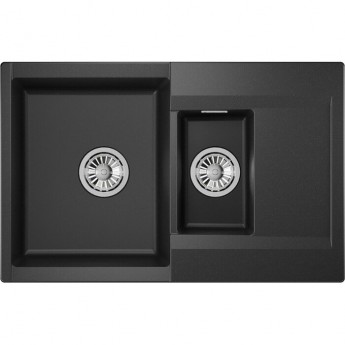 Кухонная мойка GRANULA ESTETICA ES-7808 черный Кухонная мойка GRANULA ESTETICA ES-7808 черный