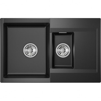 Кухонная мойка GRANULA ESTETICA ES-7808 шварц Кухонная мойка GRANULA ESTETICA ES-7808 шварц