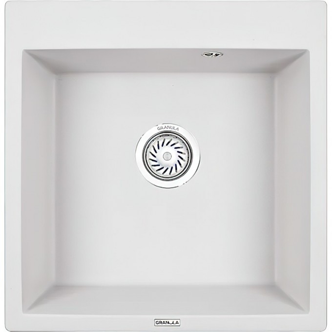Кухонная мойка GRANULA GR-5102 арктик (белый) 5102 APKTIK