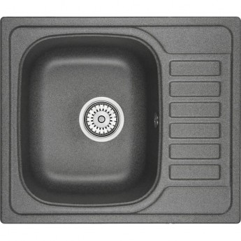Кухонная мойка GRANULA GR-5801 графит (черно-серый) Кухонная мойка GRANULA GR-5801 графит (черно-серый)