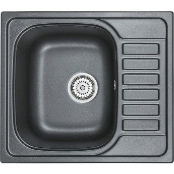 Кухонная мойка GRANULA GR-5801 шварц (черный металлик) Кухонная мойка GRANULA GR-5801 шварц (черный металлик)
