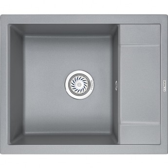Кухонная мойка GRANULA GR-6002 алюминиум Кухонная мойка GRANULA GR-6002 алюминиум