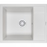 Кухонная мойка GRANULA GR-6002 арктик (белый) Кухонная мойка GRANULA GR-6002 арктик (белый)