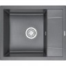 Кухонная мойка GRANULA GR-6002 графит (черно-серый) Кухонная мойка GRANULA GR-6002 графит (черно-серый)
