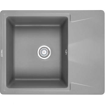 Кухонная мойка GRANULA GR-6201 алюминиум Кухонная мойка GRANULA GR-6201 алюминиум