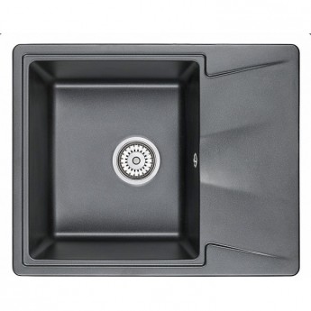 Кухонная мойка GRANULA GR-6201 шварц (черный металлик) Кухонная мойка GRANULA GR-6201 шварц (черный металлик)