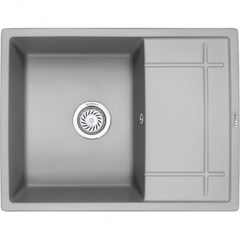 Кухонная мойка GRANULA GR-6501 алюминиум Кухонная мойка GRANULA GR-6501 алюминиум