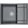 Кухонная мойка GRANULA GR-6501 шварц (черный металлик) Кухонная мойка GRANULA GR-6501 шварц (черный металлик)