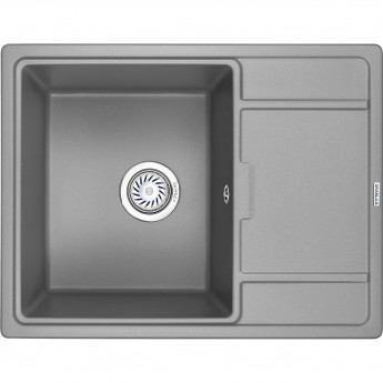 Кухонная мойка GRANULA GR-6503 алюминиум Кухонная мойка GRANULA GR-6503 алюминиум