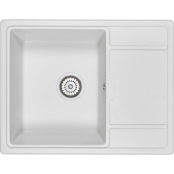 Кухонная мойка GRANULA GR-6503 арктик (белый) Кухонная мойка GRANULA GR-6503 арктик (белый)