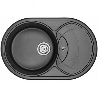 Кухонная мойка GRANULA GR-7801 черный Кухонная мойка GRANULA GR-7801 черный