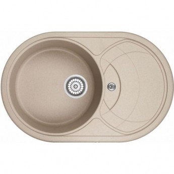 Кухонная мойка GRANULA GR-7801 песок Кухонная мойка GRANULA GR-7801 песок