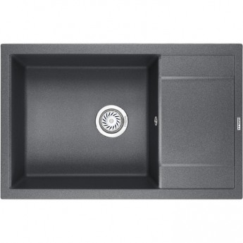 Кухонная мойка GRANULA GR-7805 графит (черно-серый) Кухонная мойка GRANULA GR-7805 графит (черно-серый)