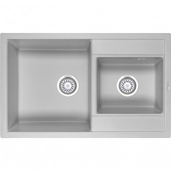 Кухонная мойка GRANULA GR-8201 сланец Кухонная мойка GRANULA GR-8201 сланец