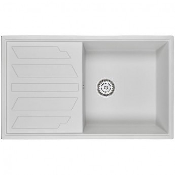 Кухонная мойка GRANULA GR-8601 арктик (белый) Кухонная мойка GRANULA GR-8601 арктик (белый)