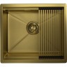 Кухонная мойка GRANULA KITCHEN SPACE KS-5045U золото сатин Кухонная мойка GRANULA KITCHEN SPACE KS-5045U золото сатин