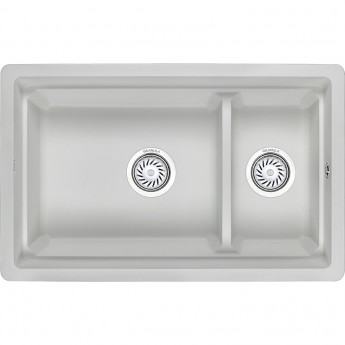 Кухонная мойка GRANULA KS-7304U, арктик (белый) Кухонная мойка GRANULA KS-7304U, арктик (белый)