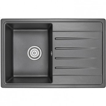 Кухонная мойка GRANULA СТАНДАРТ ST-7602 черный