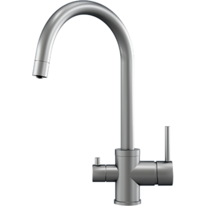 Кухонный смеситель GRANULA 5169 НЕРЖ 5169 HEPJ