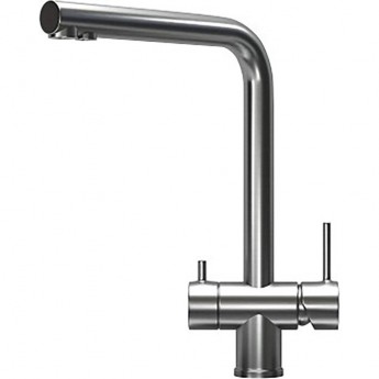 Смеситель для кухни GRANULA 7011 сталь сатин Смеситель для кухни GRANULA 7011 сталь сатин