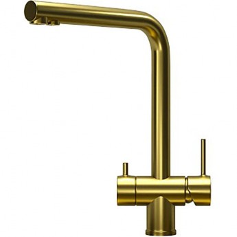 Смеситель для кухни GRANULA 7011 золото сатин Смеситель для кухни GRANULA 7011 золото сатин