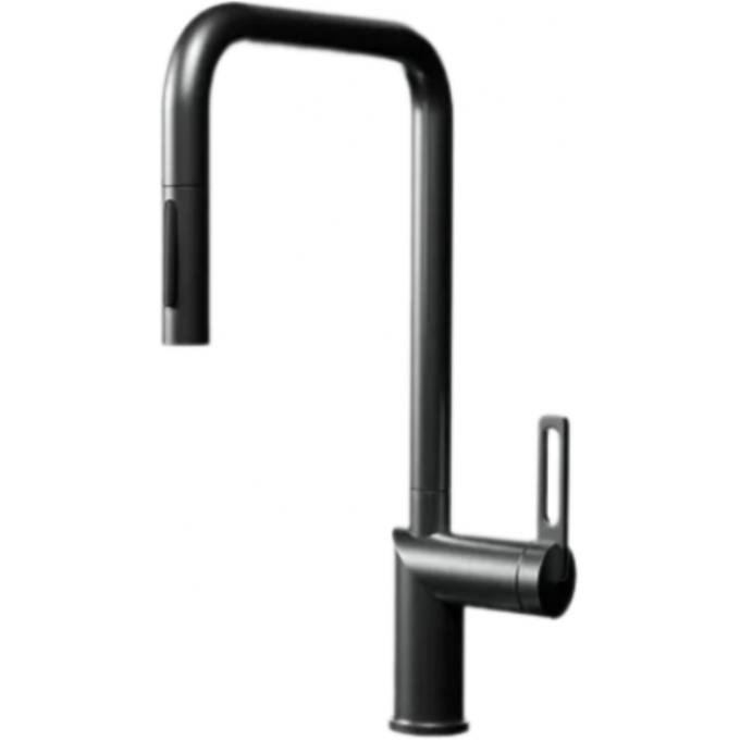 Смеситель для кухни GRANULA 8173 с выдвижным изливом 8173 HEPJ