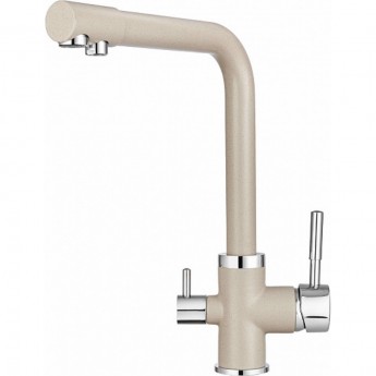 Смеситель GRANULA GR-2015 антик (бежевый)