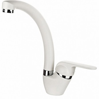 Смеситель GRANULA GR-2024 арктик (белый) Смеситель GRANULA GR-2024 арктик (белый)