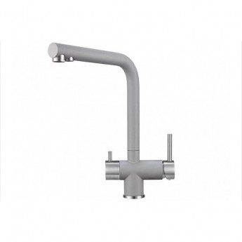 Смеситель GRANULA GR-2305 алюминиум Смеситель GRANULA GR-2305 алюминиум