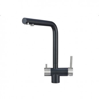 Смеситель GRANULA GR-2305 шварц (черный металлик) Смеситель GRANULA GR-2305 шварц (черный металлик)