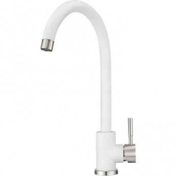 Смеситель для кухни GRANULA ST-4031 арктик (белый) Смеситель для кухни GRANULA ST-4031 арктик (белый)